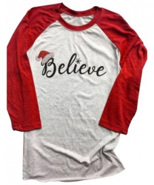 FAYALEQ Christmas Believe Printed Baseball