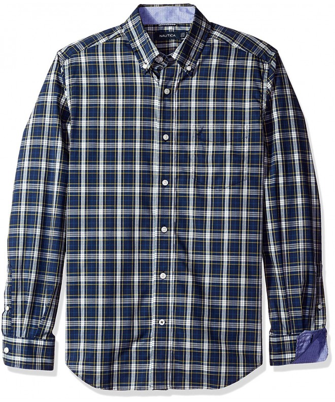 Nautica Classic Wrinkle Resistant Plaid