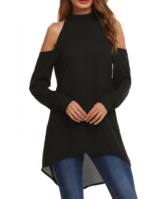 Soteer Womens Shoulder Cutouts Black L