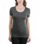 ToBeInStyle Womens Binding Scoop T Shirt