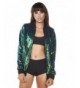 iHeartRaves swtr oy sqnbmb blu gn S Sequin Bomber Jacket