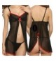 Avidlove Lingerie Semi Sheer Splicing Babydoll