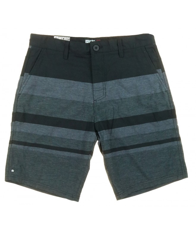 Micros Front Causal Shorts Black