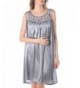 Venice Looking Nightgown 4X Large Charcoal