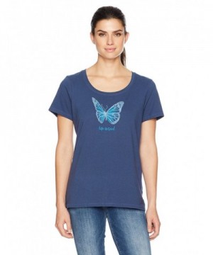 Life Crusher Butterfly T Shirt Darkest