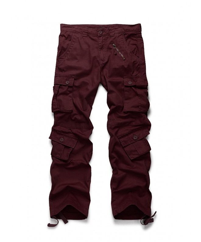 OCHENTA Outdoor Military Pockets Bordeaux