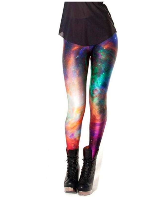 Alaroo Womens Galaxy Leggings Technicolor