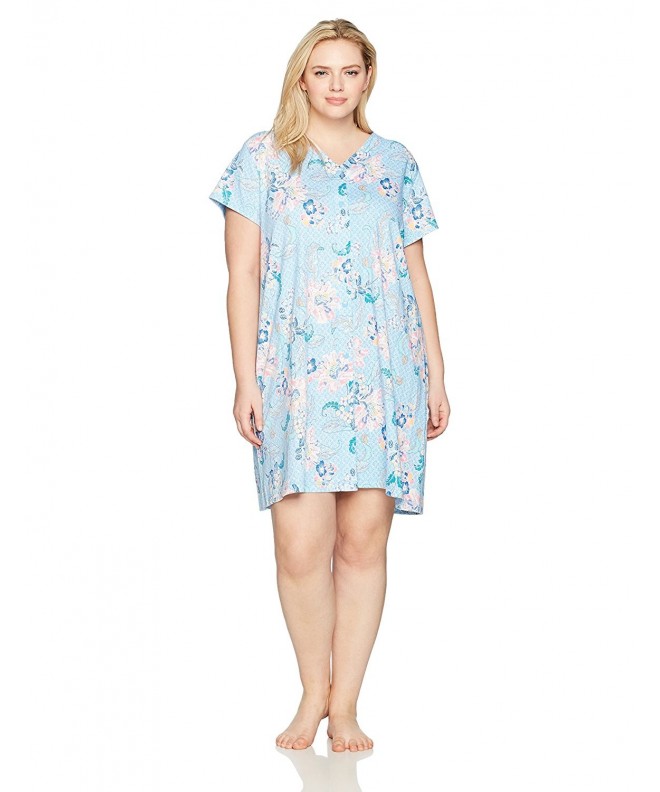 Miss Elaine Womens Interlock Floral