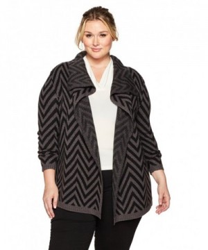 Napa Valley Chevron Jacquard Cardigan