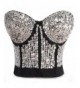 Alivila Y Fashion Sequins Clubwear 927 Silver M