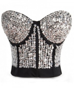 Alivila Y Fashion Sequins Clubwear 927 Silver M