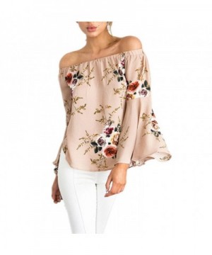 MigoKerl Womens Shoulder Floral Causal