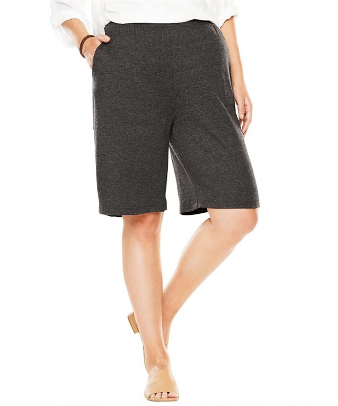 Womens Shorts 7 Day Heather Charcoal