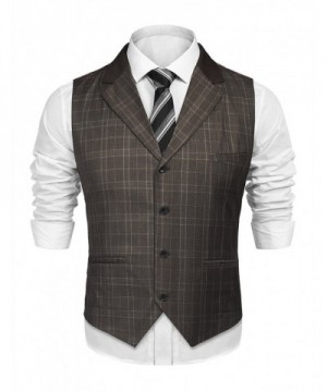 SIMBAMA Skinny Waistcoat Gentleman Business