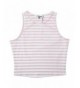 PERSUN Womens Summer Basic Striped