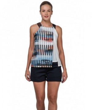 Plains Prints Womens Sleeveles Large