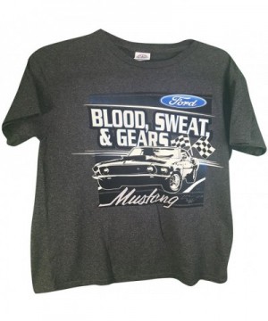 Mustang Blood Sweat T Shirt Grey XL