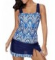 Eternatastic Womens Printed Tankini Bathing