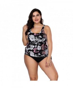 YUMDO Printed Swimsuits Vintage Swimwear