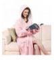 Catalonia Womens Fleece Bathrobe Dressing