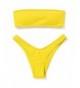 DEZZAL Womens Strapless Ribbed Bandeau