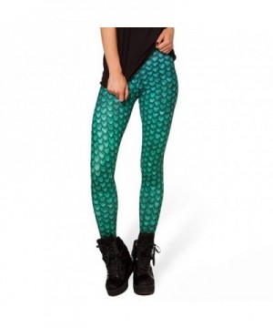 Ensasa Womens Mermaid Digital Leggings