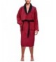 SKYLINEWEARS Cotton Bathrobe Toweling Maroon