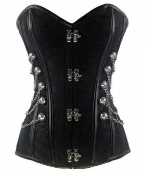 Burvogue Womens Steampunk Corset Bustier