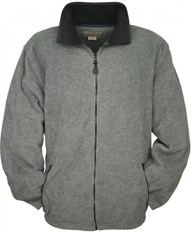 Men's Telluride Fleece Jacket - Charcoal - C21188T6M6D