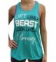 SoRock Beast Singlet Medium Turquoise