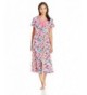 Miss Elaine Womens Interlock Floral