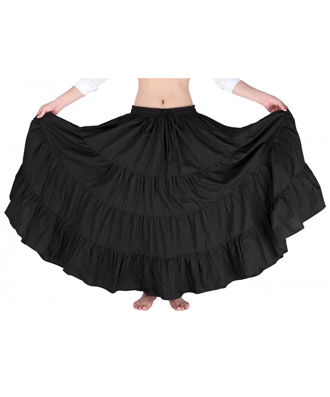 Womens Summer Tribal Tiered Elastic