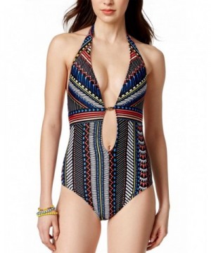 Bar III Printed One Piece Swimsuit