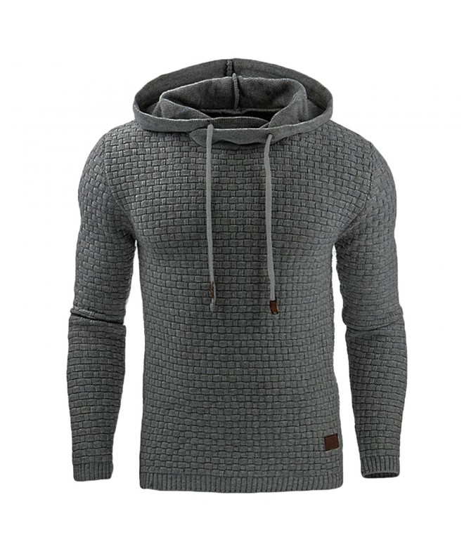 Men's Pullover Hoodie Longsleeve Winter Warm Athletic Hooded ...