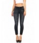 Wax Denim Womens Juniors Ankle