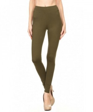 Womens Cotton Spandex Length Legging