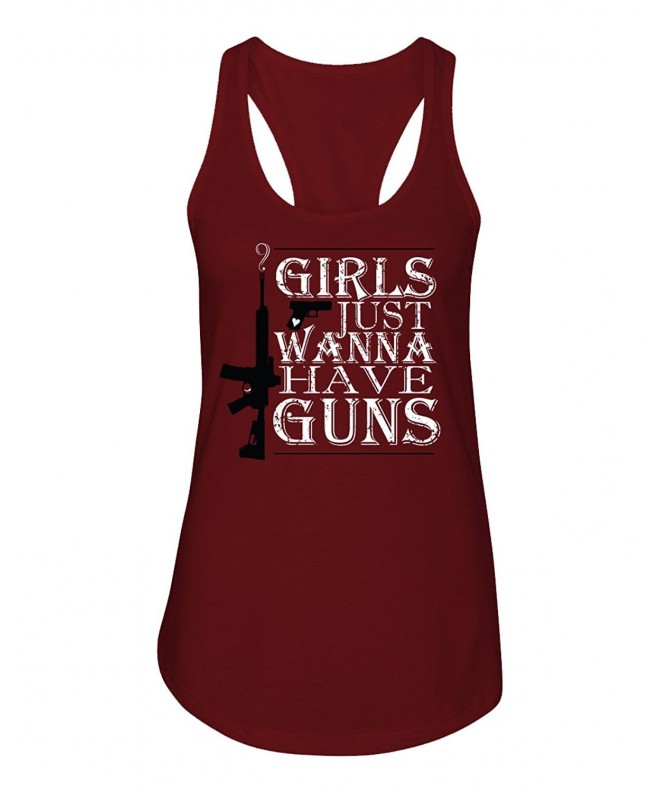 Bang Apparel Womens Racerback Scarlet