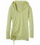 prAna Vinyasa Hoodie Womens Limeade