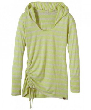 prAna Vinyasa Hoodie Womens Limeade