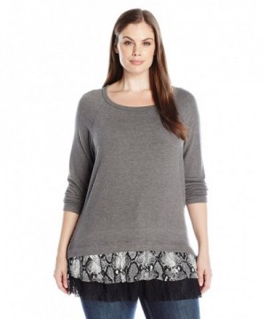 Karen Kane Womens Sweater Heather