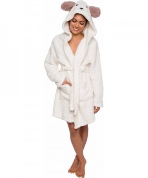 Silver Lilly Animal Hooded Robe