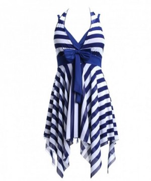 BIKMAN White Stripes Swimwear Swimsuit