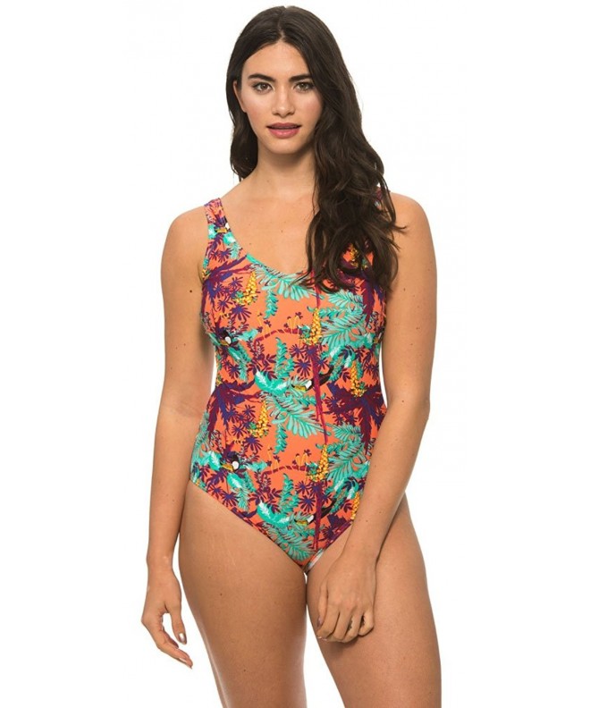 Beach Party Womens Swimsuit Multicolored