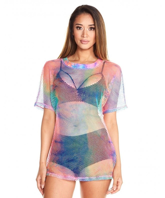 iHeartRaves Fishnet Rave Tee Large