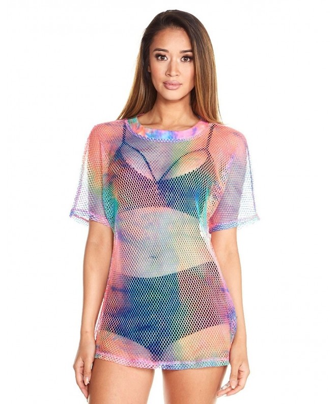 iHeartRaves Fishnet Rave Tee Large