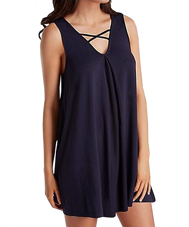 Mobisi Sleeveless Chemise Nightgown Sleepwear