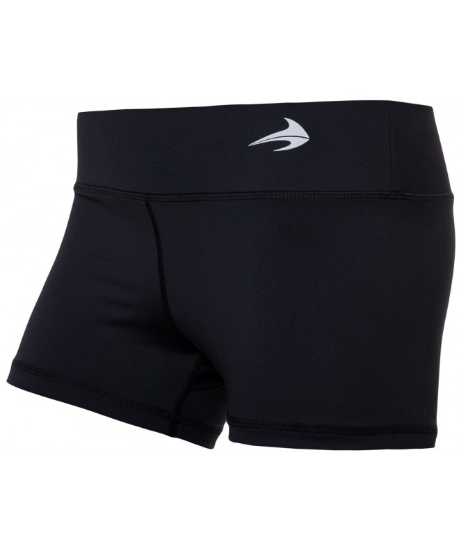 Womens Compression Shorts Black CompressionZ