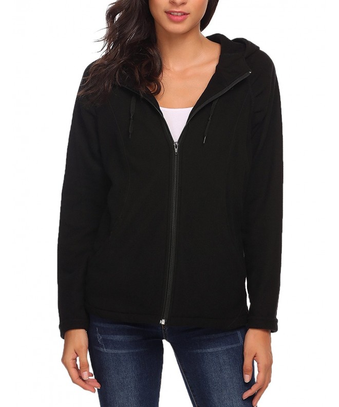 Beyove Womens Full Zip Fleece Pockets