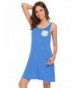 Hotouch Pajama Dress Clothing Sleeveless