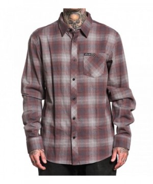 Sullen Button Plaid Flannel Medium